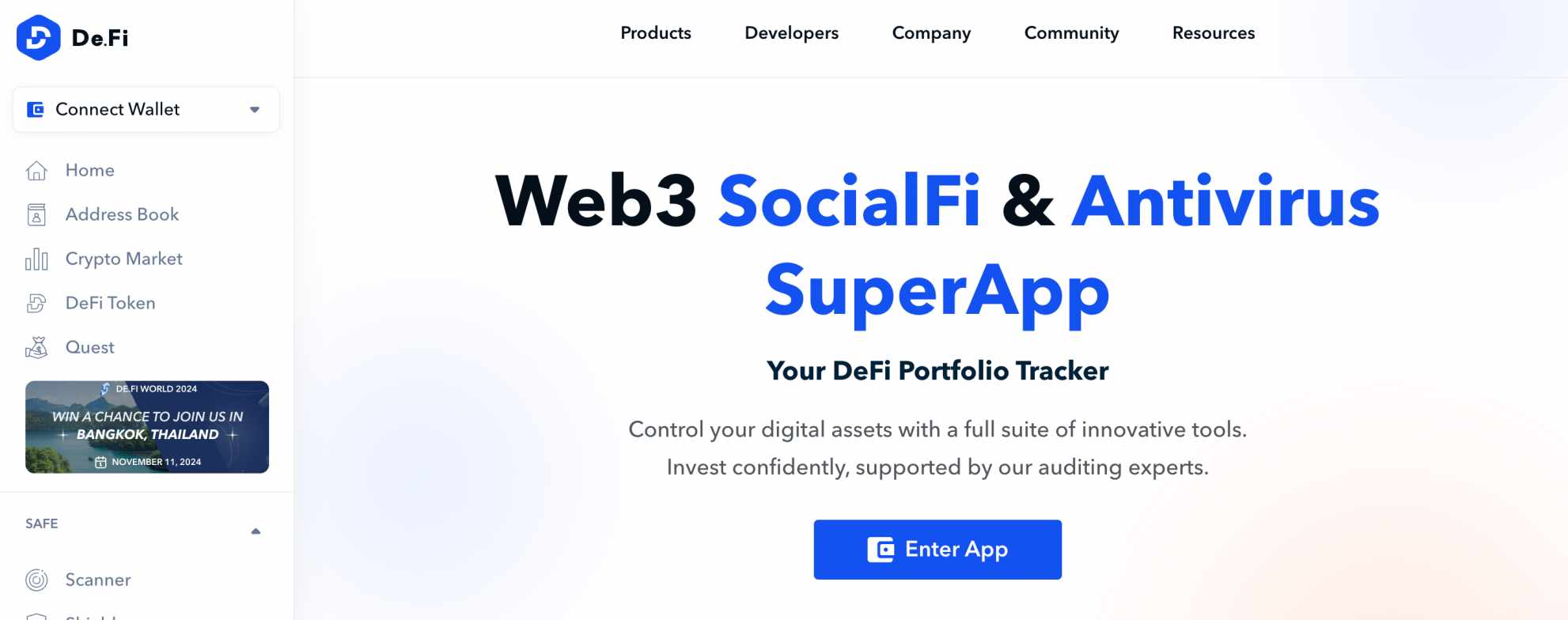 De.FI portfolio tracker
