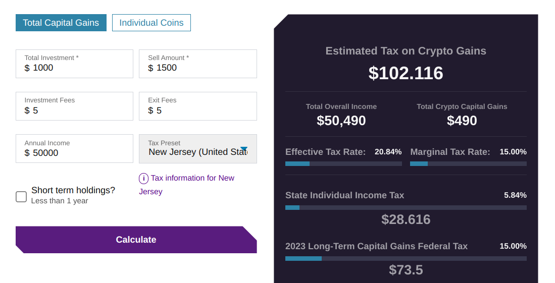 cn tax calculator