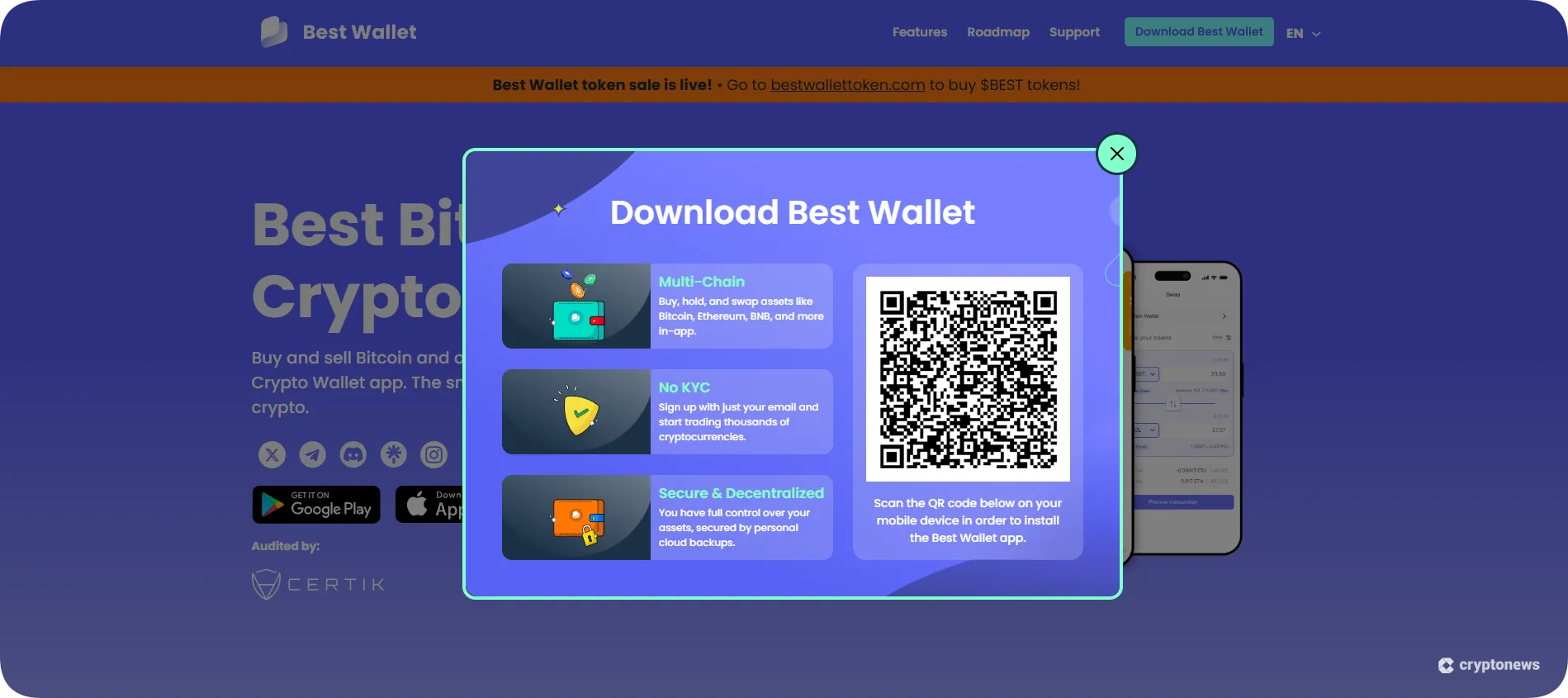 download your chosen crypto wallet