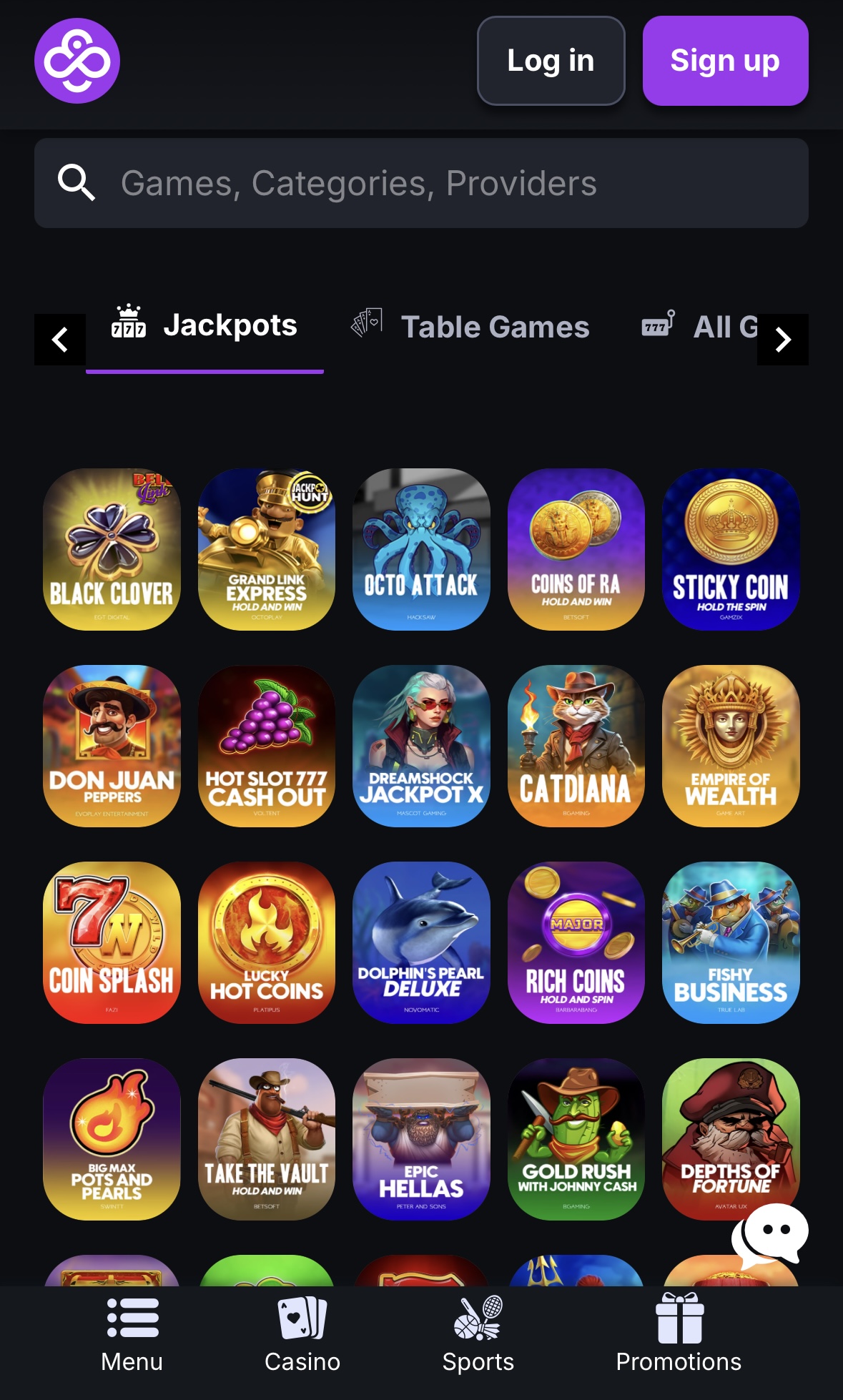 casino games