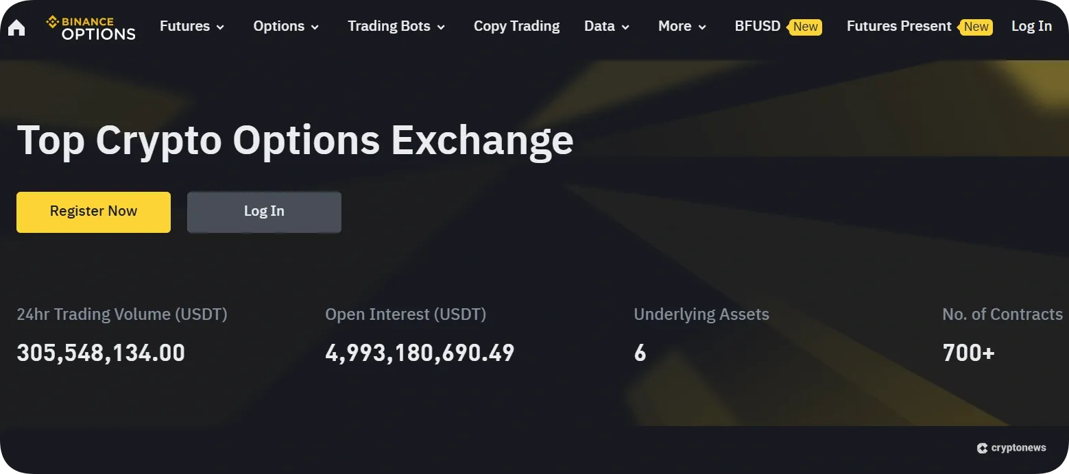 binance options
